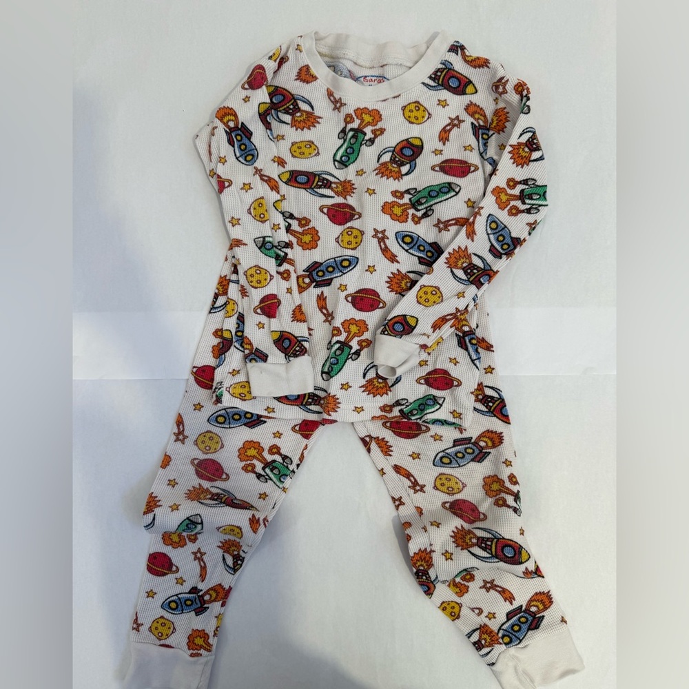 Sarah's Prints Space Print Pajama's